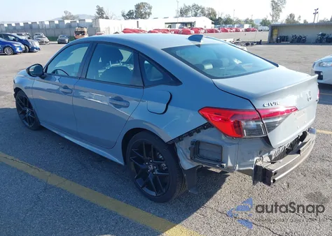 2023 Honda Civic Sport z USA, uszkodzony, nr VIN 2HGFE2F51PH517874